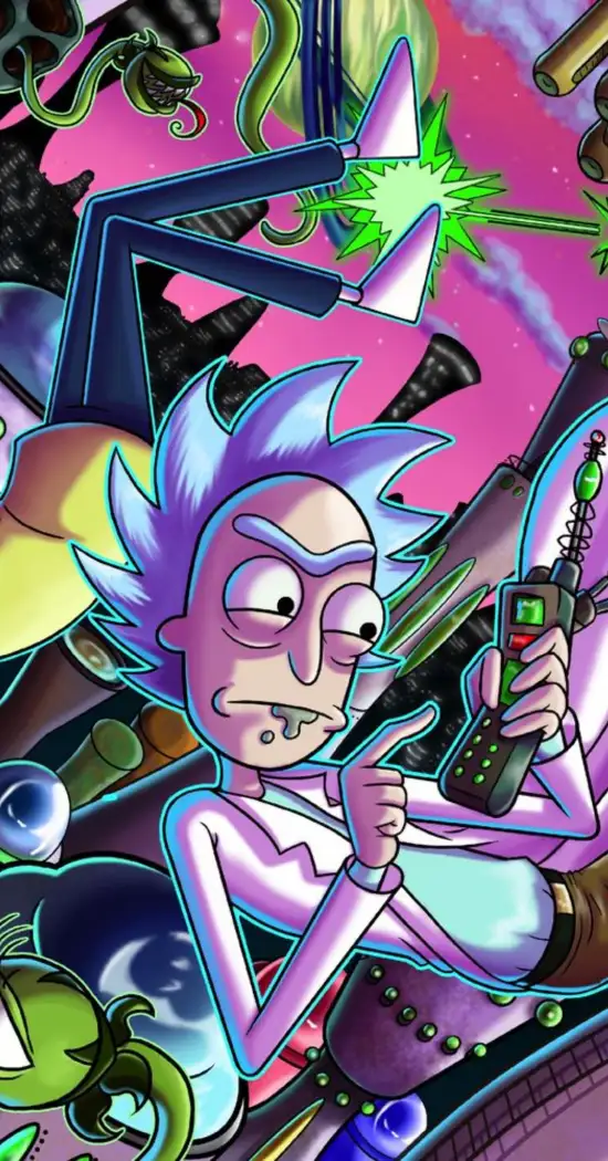 Rick And Morty  Android Wallpaper.