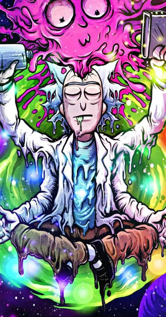 Rick And Morty  Iphone Wallpaper.