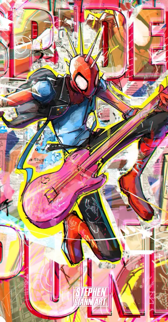 Spider Punk Hd Wallpaper.