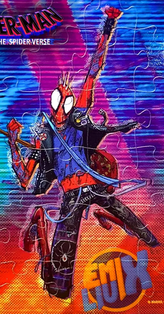 Spider Punk Phone Wallpaper.
