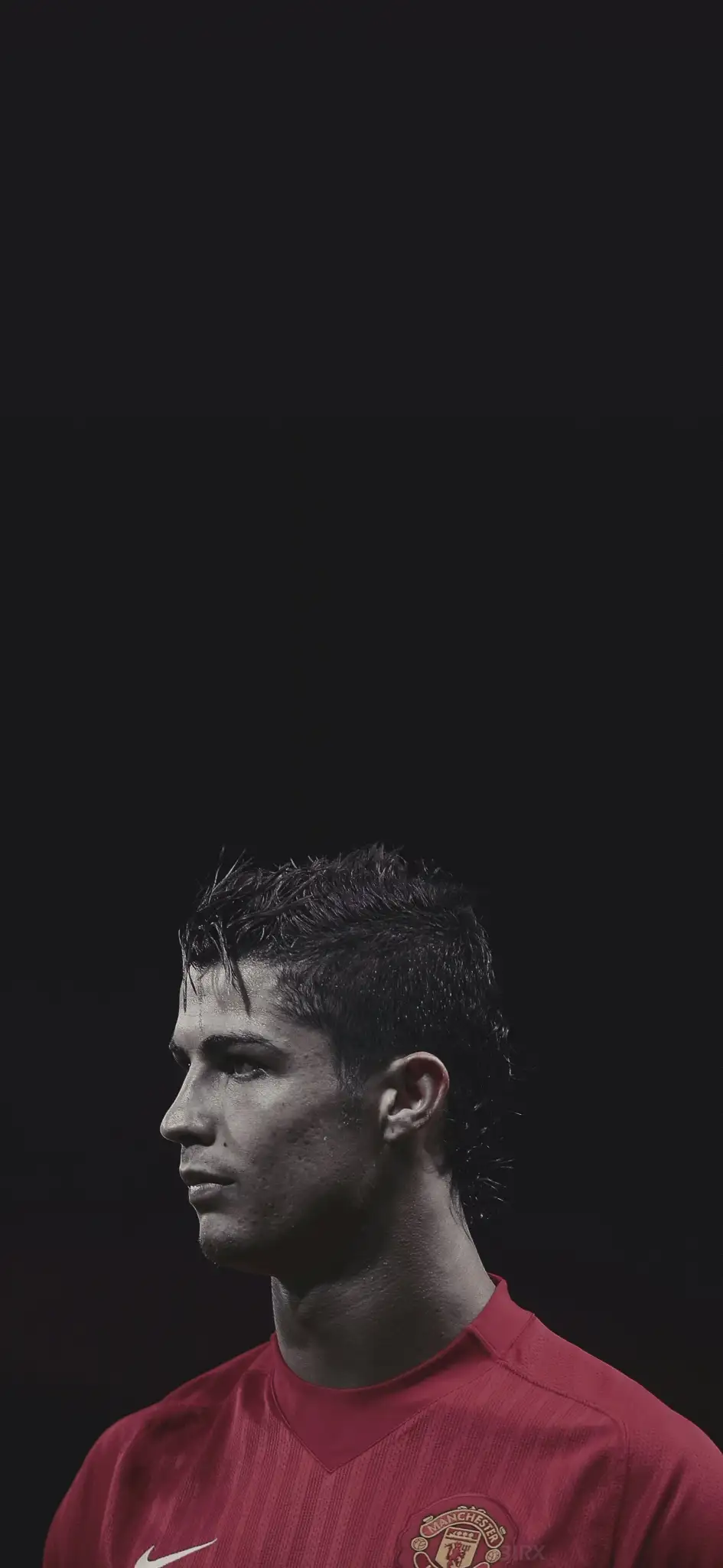 Cristiano Ronaldo Dark Black Wallpaper.
